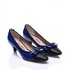 Blue-Black Heeled